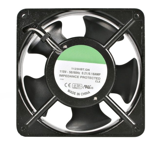 StarTech.com 120mm Axial Rack Muffin Fan for Server Cabinet - 115V - AC Cooling - Low Noise & Quiet PC Computer Case Fan - Image 2