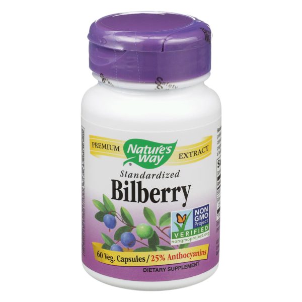 Nature's Way - Standardized Bilberry - 60 Capsules - Image 2