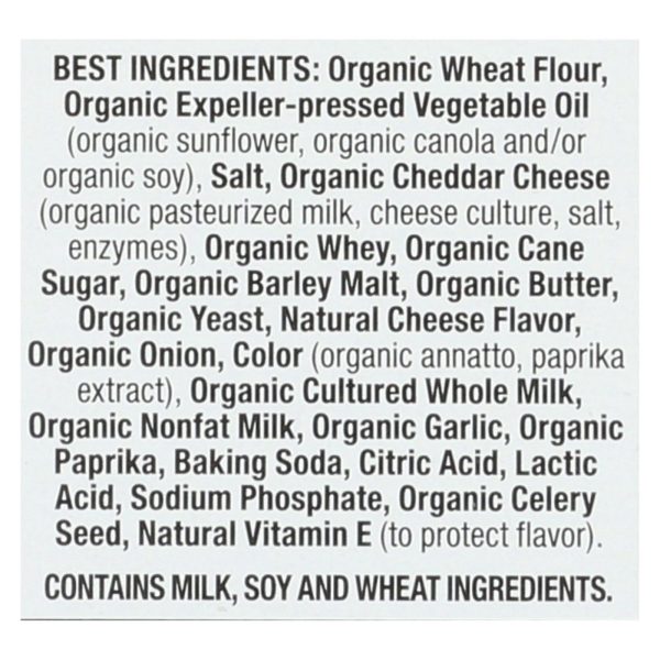 Annie's Homegrown Organic Bunnies Cheddar Snack Mix - Case of 12 - 9 oz. - Image 3