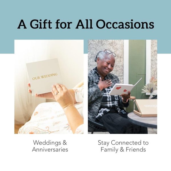 Heirloom Heart Video Book   Create Your Own Digital Greeting Card Gift with Your Memories   Anniversary Christmas Wedding   Plays 10 Minutes of Video and Photos - Image 7