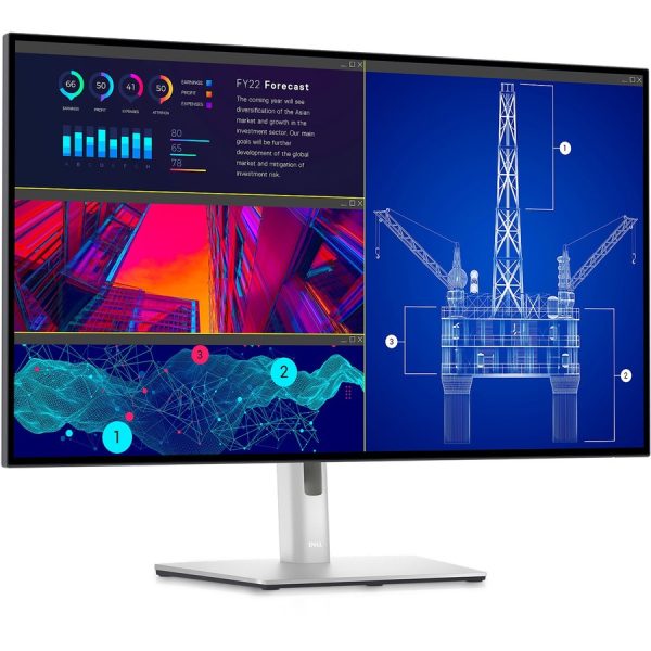Dell UltraSharp U3223QE 32" Class 4K UHD LCD Monitor - 16:9 - Black, Silver - Image 3