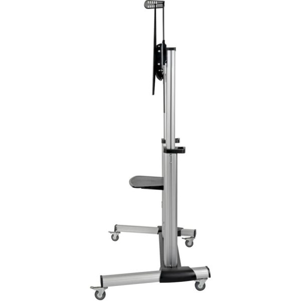 Eaton Tripp Lite Series Heavy-Duty Rolling TV Stand, Height Adjustable, 60" - 100" Screens - Image 6