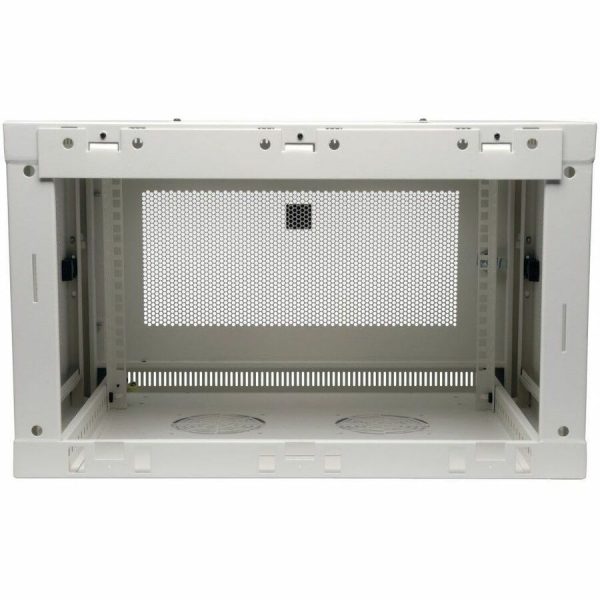 Eaton Tripp Lite Series SmartRack 6U Low-Profile Switch-Depth Wall-Mount Mini Rack Enclosure, White - Image 2