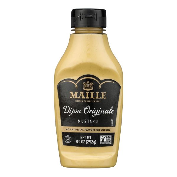Maille - Mustard Original Dijon Squeeze - Case of 6 - 8.9 FZ - Image 2