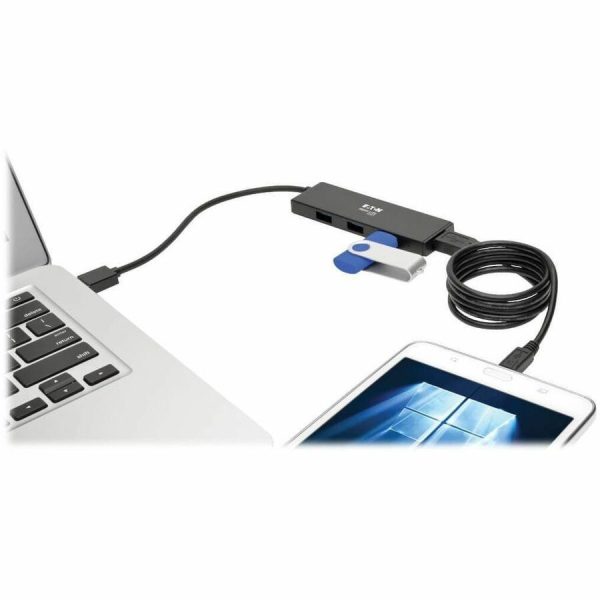 Eaton Tripp Lite Series 4-Port Ultra-Slim Portable USB 3.x (5Gbps) Hub - Image 2