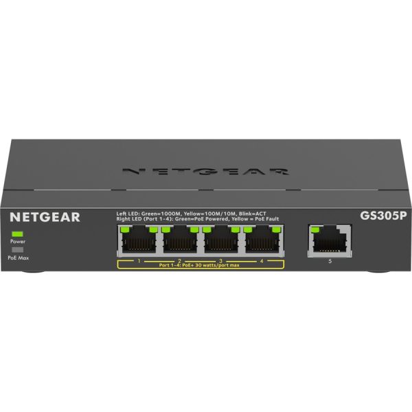 Netgear GS305P Ethernet Switch - Image 2
