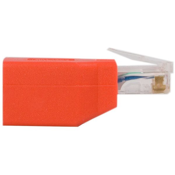 StarTech.com Crossover adapter - RJ-45 (M) - RJ-45 (F) - Gigabit - ( CAT 6 ) - red - Image 2