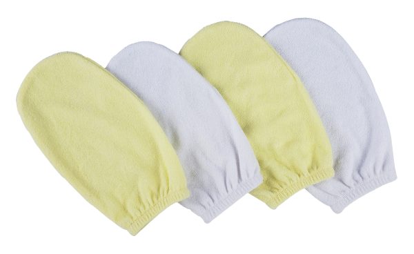 Washcloth Mitt - 4 Pc Set Cs_0015