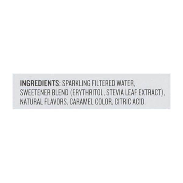 Virgil's - Soda Zero Sugar Vanilla Cream Can - Case of 6-4/12 Fluid Ounces
