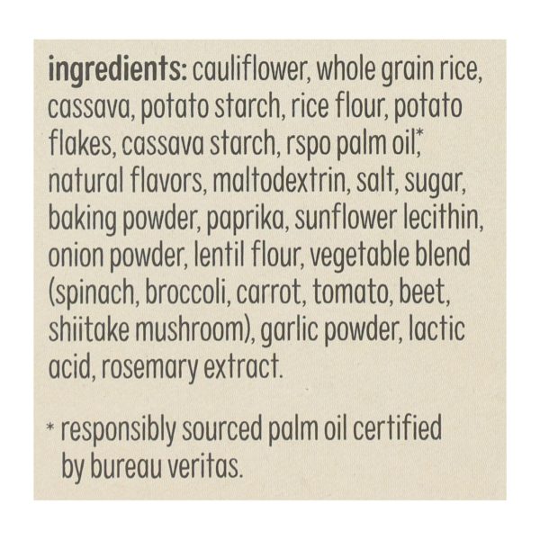 From The Ground Up - Cauliflower Crackers - Cheddar - Case of 6 - 4 oz. - Image 3