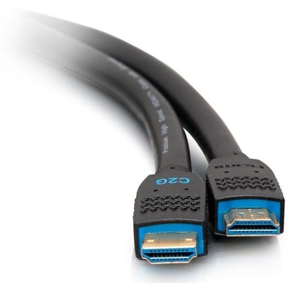 C2G Performance Series 50ft HDMI Cable - Standard Speed HDMI Cable - In-Wall CMG Rated - 1080p - Image 2