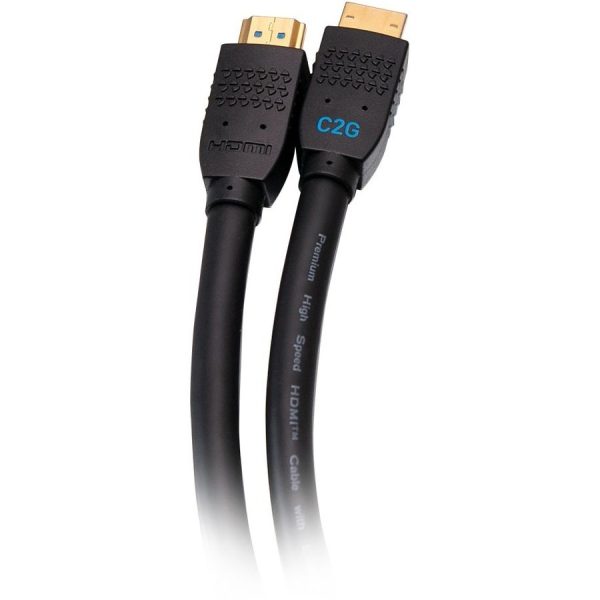 C2G Performance Series 50ft HDMI Cable - Standard Speed HDMI Cable - In-Wall CMG Rated - 1080p - Image 3