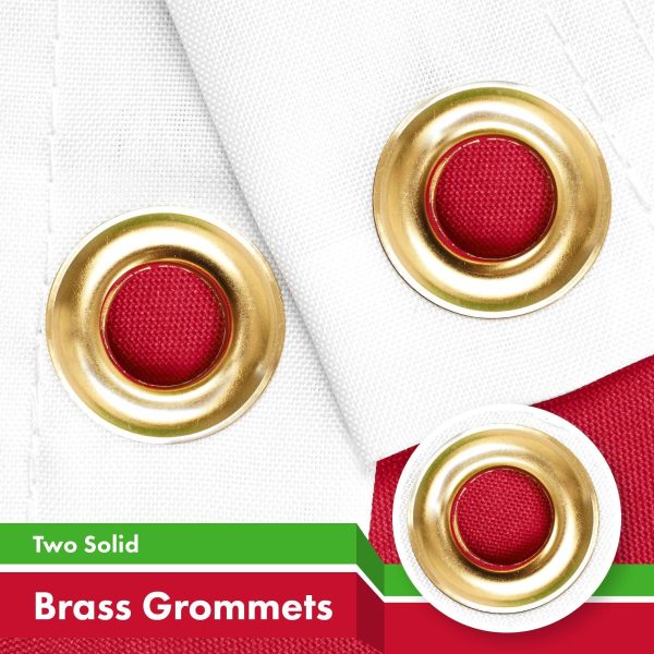 G128 3 Pack: Burundi Umurundi Flag | 3x5 Ft | LiteWeave Pro Series Printed 150D Polyester | Country Flag, Indoor/Outdoor, Vibrant Colors, Brass Grommets, Thicker and More Durable Than 100D 75D Poly - Image 2
