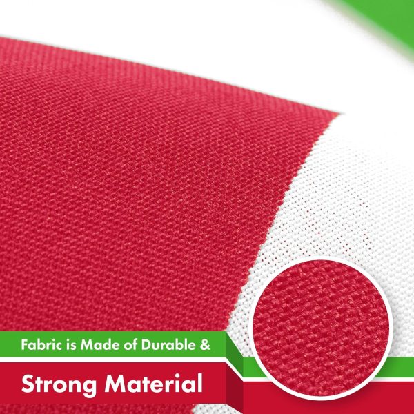 G128 3 Pack: Burundi Umurundi Flag | 3x5 Ft | LiteWeave Pro Series Printed 150D Polyester | Country Flag, Indoor/Outdoor, Vibrant Colors, Brass Grommets, Thicker and More Durable Than 100D 75D Poly - Image 4