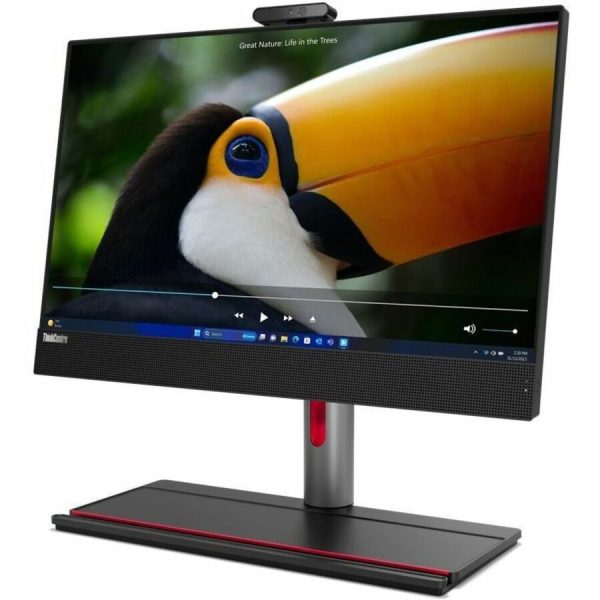 Lenovo ThinkCentre M90a Gen 5 12SH001MUS All-in-One Computer - Intel Core i5 14th Gen i5-14500 - vPro Technology - 16 GB - 256 GB SSD - 23.8" Full HD - Desktop - Black - Image 3