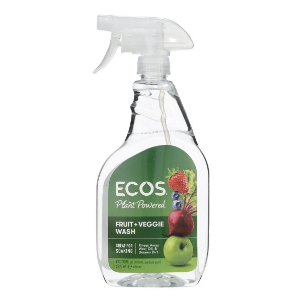Earth Friendly Fruit and Vegetable Wash - Case of 6 - 22 FL oz. - Image 2