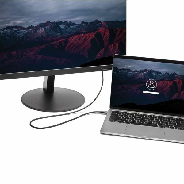 StarTech.com 6ft (2m) USB C to HDMI Cable - 4K 60Hz USB Type C DP Alt Mode to HDMI 2.0 Video Display Adapter Cable - Works w/Thunderbolt 3 - Image 6