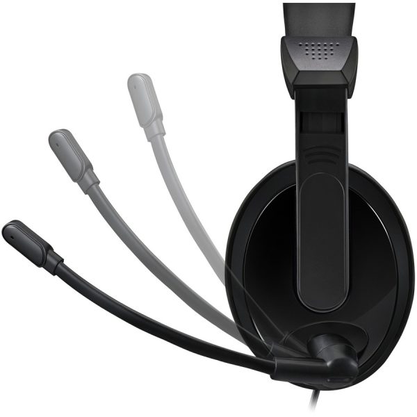 Adesso Xtream H5U - USB Stereo Headset with Microphone - Noise Cancelling - Wired- Lightweight - Image 4