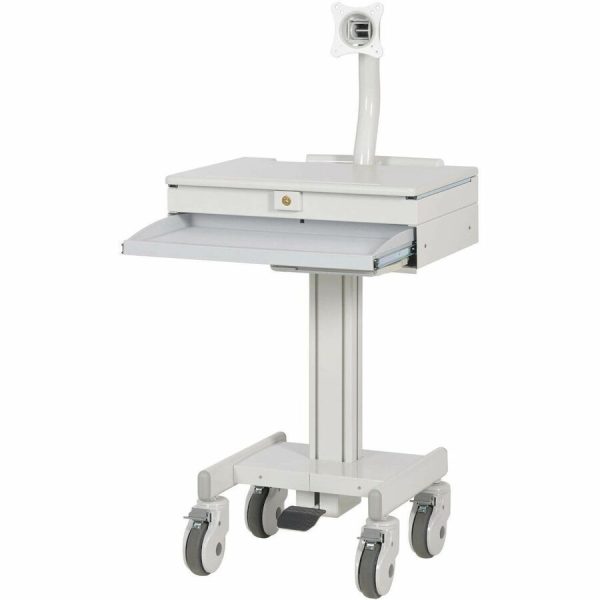 Eaton Tripp Lite Series Mobile Workstation with Monitor Arm, Casters, Locking Drawer, TAA - Image 9