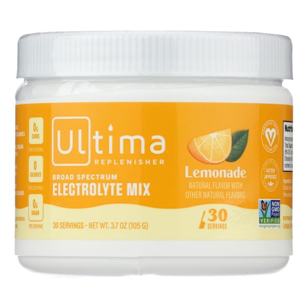 Ultima Replenisher - Electrolyte Mix Lemonade - EA of 1-3.9 OZ - Image 3