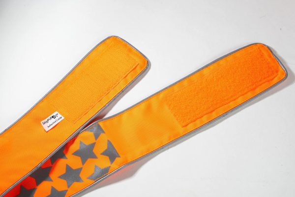 Reflective Dog Collar. Fluorescent Blaze Orange with Adjustable Fastener for Small Medium & Large Pets. High Visibility Dog Products to Safeguard Your PUP from Motorists & Hunters. - Image 5