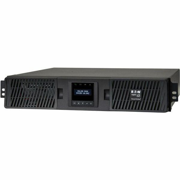 Eaton Tripp Lite Series Tripp Lite series SmartOnline 2000VA 1800W 120V Double-Conversion Sine Wave UPS - 7 Outlets, Extended Run, Network Card Option, LCD, USB, DB9, 2U Rack/Tower - Image 5