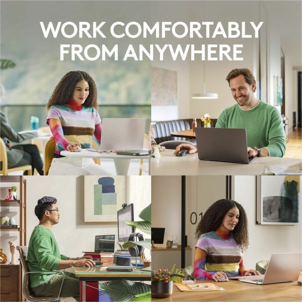 Logitech MX Anywhere 3S Compact Wireless Mouse, Fast Scrolling, 8K DPI Any-Surface Tracking, Quiet Clicks - Black - Image 5
