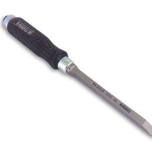 Czech Steel Professional Woodworking Cabinetmakers Mortise Chisel with Stained European Beech Wood Handle Sizes from 4 mm to 12 mm 811205 811212 (10 mm   3 8 )