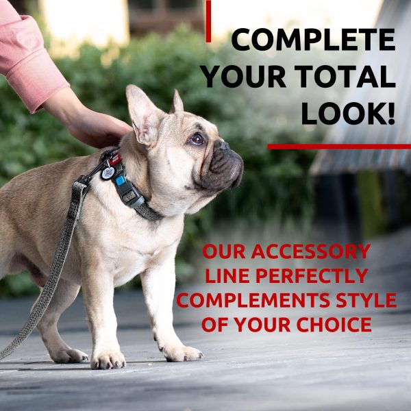 Recycled Cotton Dog Leash 6 Ft   10 Ft Eco Friendly Collar for Small Medium & Large Dogs   Reflective Dog Leash for Medium Dogs   Strong Leashes for Large Breed Dogs Puppy Leash for Small Dogs - Image 6