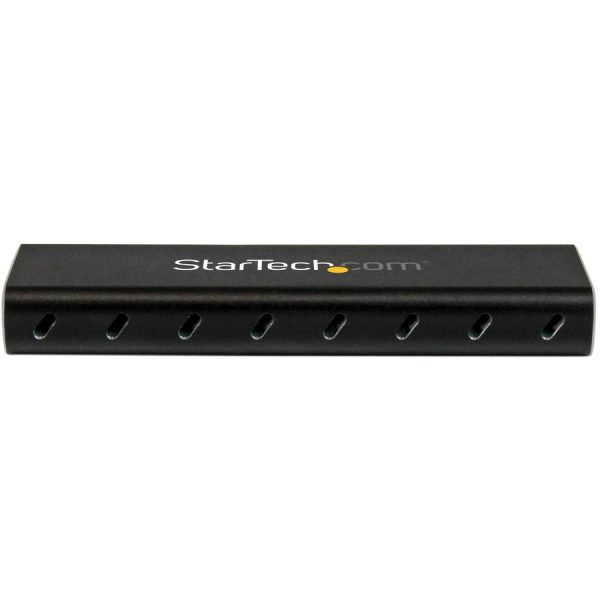 StarTech.com M.2 SSD Enclosure for M.2 SATA SSDs - USB 3.0 (5Gbps) with UASP - External M.2 SSD Enclosure - Aluminum - Image 3