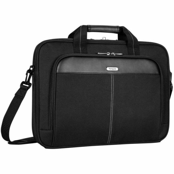 Targus Classic Slim TCT027US Carrying Case (Briefcase) for 15" to 16" Notebook - Black - TAA Compliant - Image 3