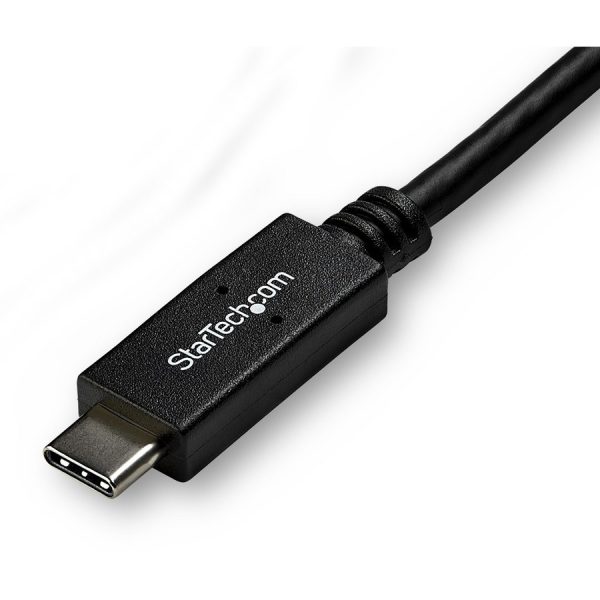 StarTech.com 10ft (3m) USB C to DVI Cable - 1080p USB Type-C to DVI-Digital Video Display Adapter Monitor Cable - Works w/ Thunderbolt 3 - Image 3