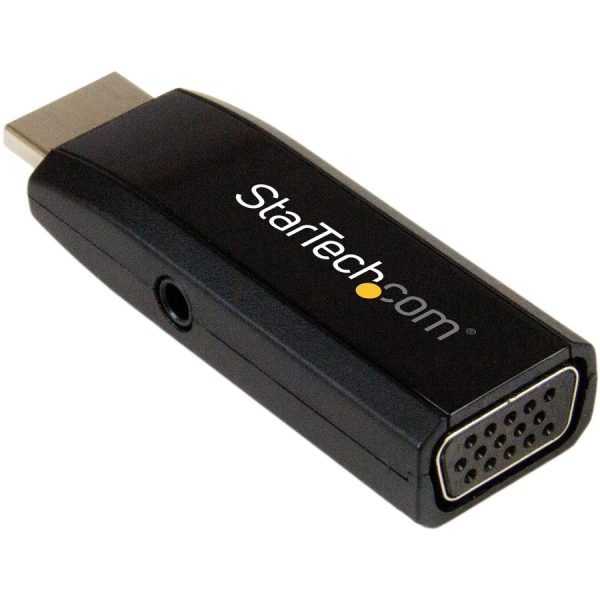 StarTech.com HDMI to VGA Converter with Audio - Compact Adapter - 1920x1200 - Image 2