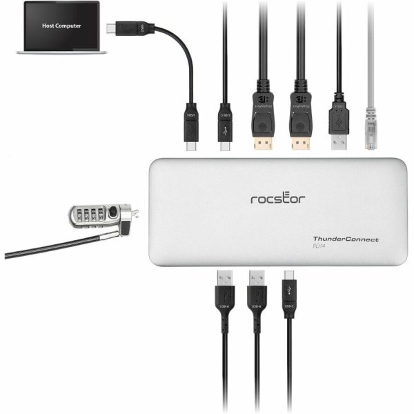 Rocstor Premium RD14 USB4 40G Portable Dock - Image 2