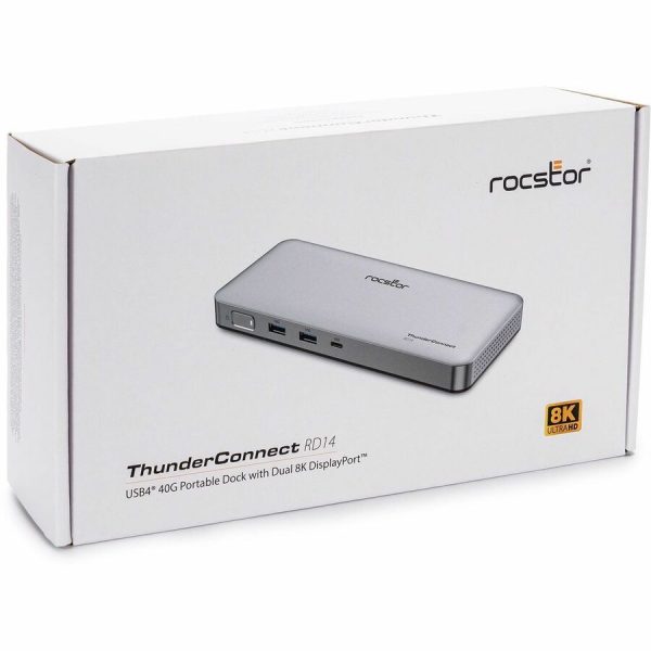 Rocstor Premium RD14 USB4 40G Portable Dock - Image 9