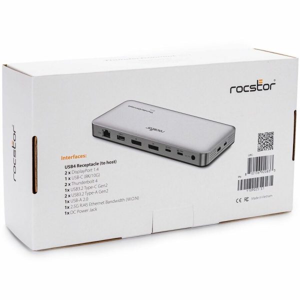 Rocstor Premium RD14 USB4 40G Portable Dock - Image 10