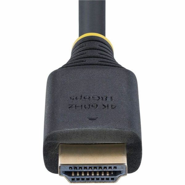 StarTech.com 1ft (30cm) High Speed HDMI Cable, 4K 60Hz/1440p 144Hz, 18Gbps, UHD HDMI 2.0 Cord, TPE Jacket - Image 5