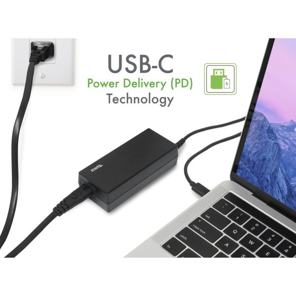 Plugable USB C Laptop Charger with 60W PD - Image 2