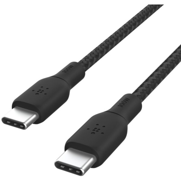 Belkin BoostCharge USB-C to USB-C Cable 100W - (2 meter / 6.6 foot, Black) - Image 5