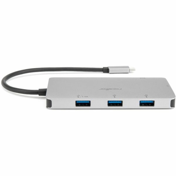 Rocstor USB C Multiport Adapter, 8-in-1 Hub - Image 2