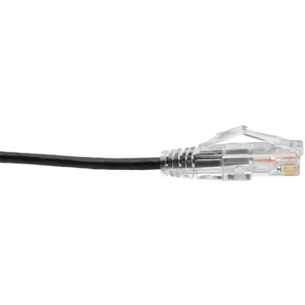 Eaton Tripp Lite Series Cat6 Gigabit Snagless Slim UTP Ethernet Cable (RJ45 M/M), PoE, Black, 3 ft. (0.91 m) - Image 4