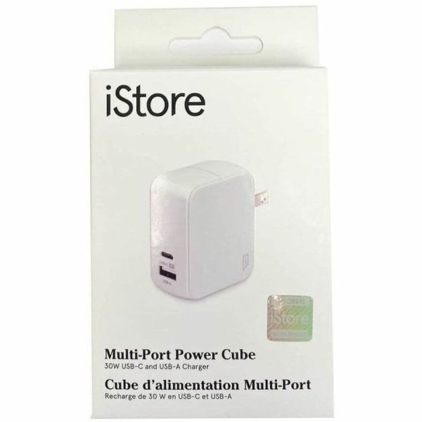 iStore iStore Multi-Port Power Cube 30W USB-C and USB-A Charger - Image 5