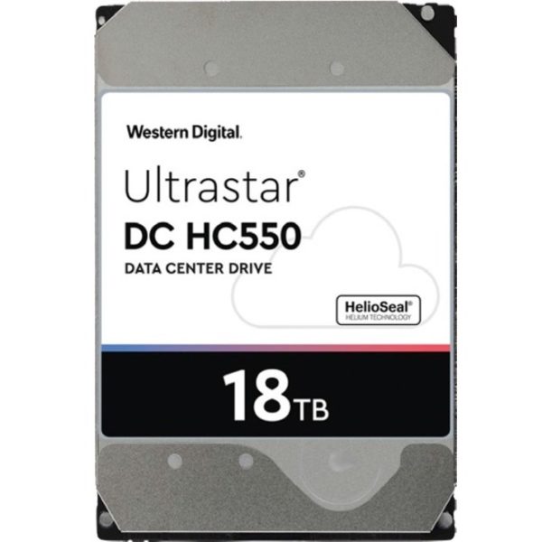 Western Digital Ultrastar DC HC550 18 TB Hard Drive - 3.5" Internal - SAS (12Gb/s SAS) - Image 2