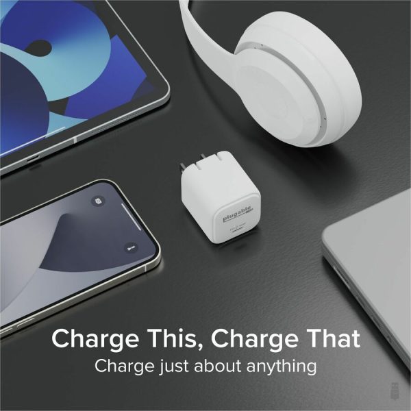 Plugable GaN USB C Charger Block, 30W Portable Charger - Image 3