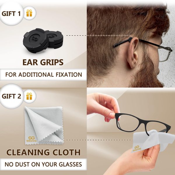 Eye Glasses Nose Pads Non Slip - 1 mm x 7 mm x 16mm Adhesive Glasses Nose Grip Non Slip - Silicone Eyeglass Nose Pads Soft Cushion - 6 Pairs Nose Grips - Glasses Accessories Anti-Slip - Image 6