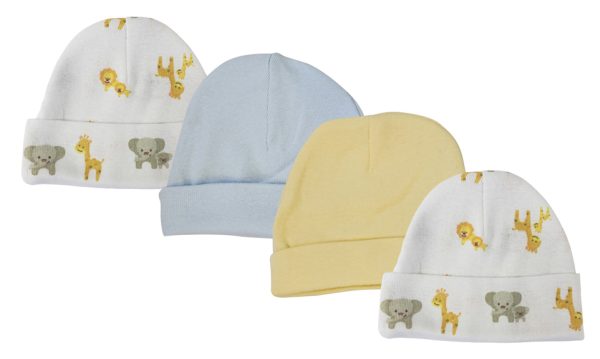 Baby Boys Caps (pack Of 4) Nc_0370