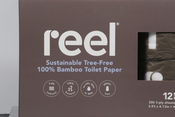 Reel - Toilet Paper Bamboo - Case of 2-12 Count - Image 2
