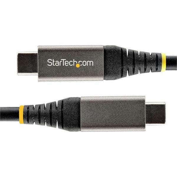 StarTech.com 6ft 2m USB C Cable, High Quality USB-C Cable, USB 3.0 (5Gbps) Type-C Cable, 5A/100W PD, DP Alt Mode, USB C Cord - Image 4