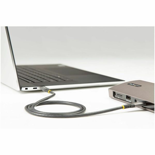 StarTech.com 6ft 2m USB C Cable, High Quality USB-C Cable, USB 3.0 (5Gbps) Type-C Cable, 5A/100W PD, DP Alt Mode, USB C Cord - Image 6