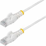 30ft White Slim CAT6 Cable